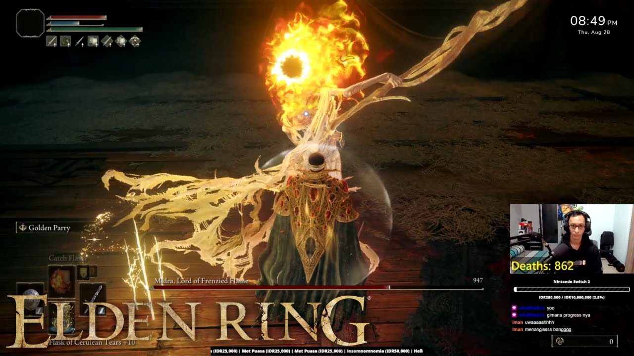 Elden Ring - Golden Parry vs Midra | Faith only build