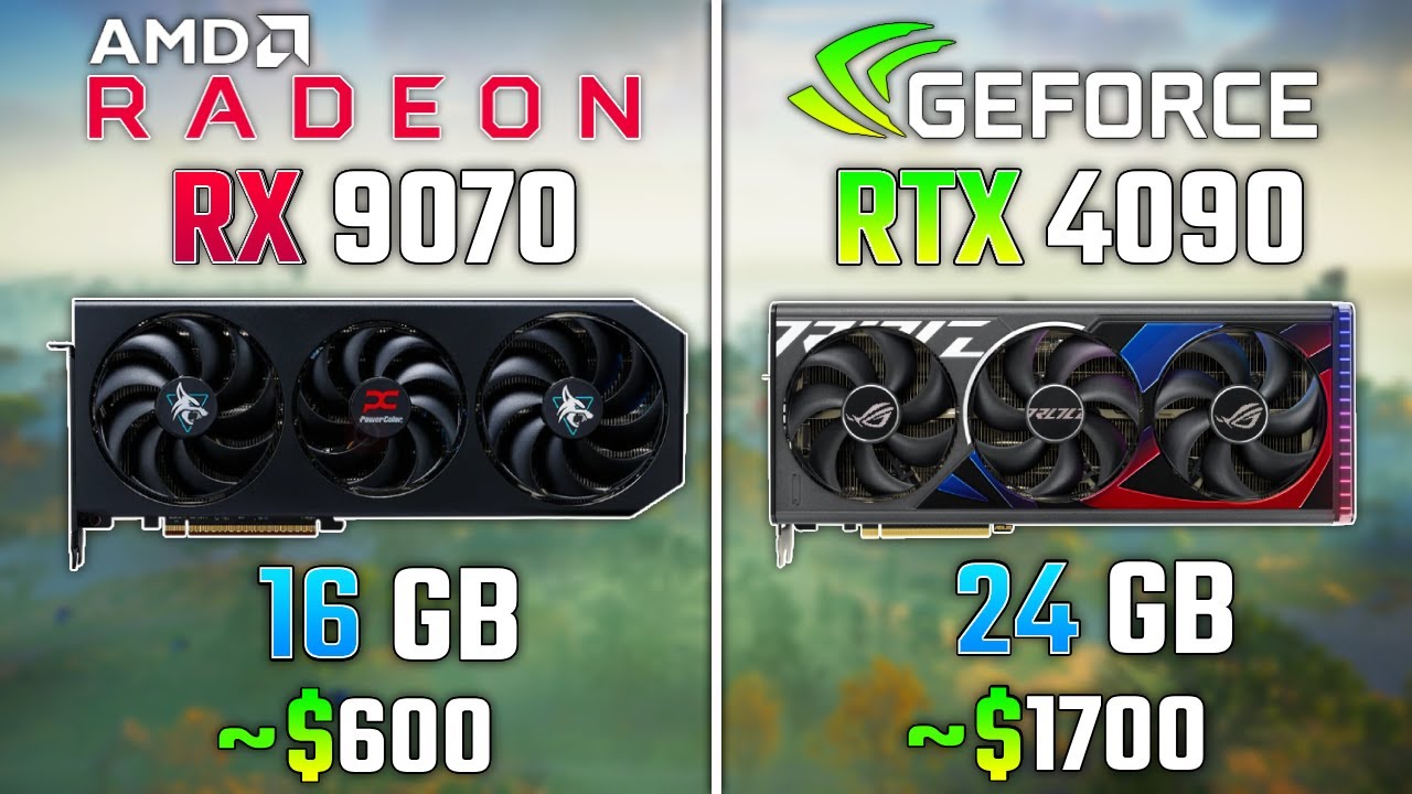 AMD RX 9070 vs RTX 4090 | Test in 6 Game