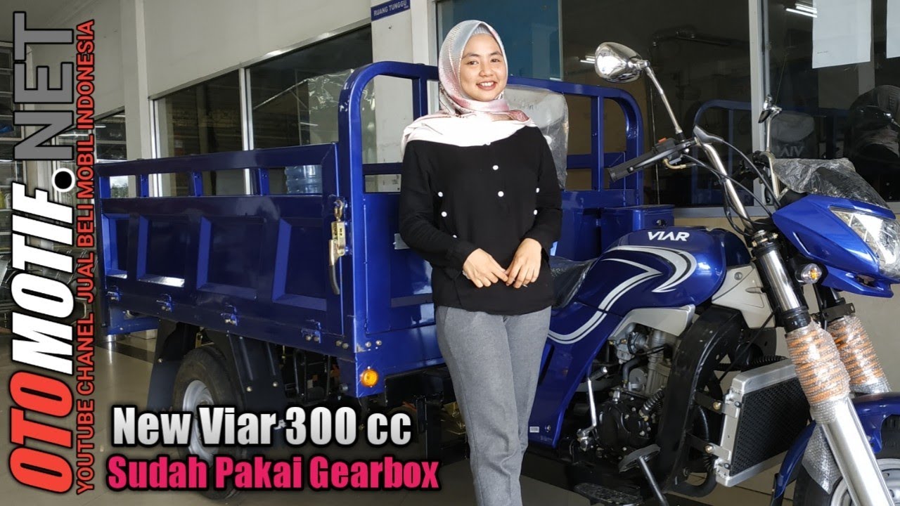 New VIAR Roda Tiga 300cc - Sudah Memakai GEARBOX Antisipasi Muatan  Berat.& Bak Tree way.