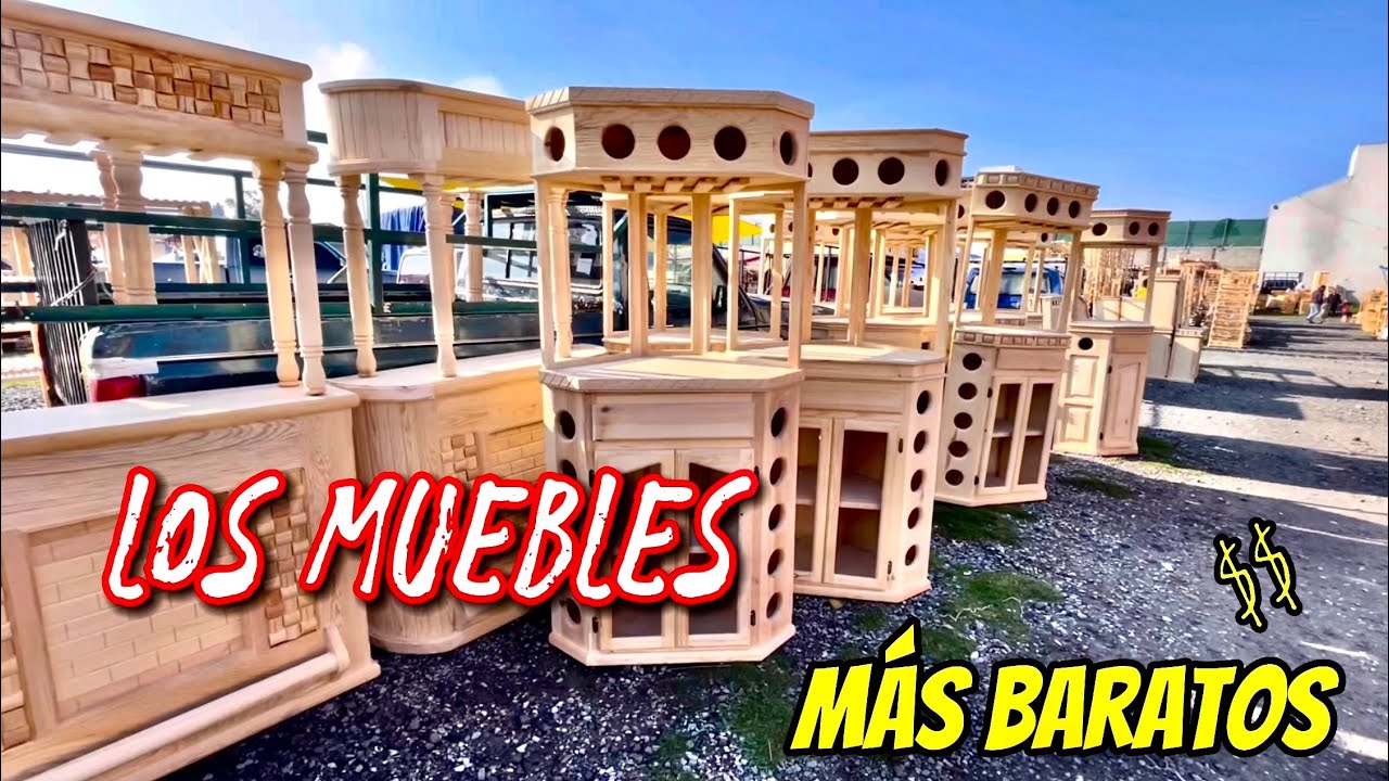 Aquí encuentras todo tipo de Muebles (son FABRICANTES) San Mateo Atenco