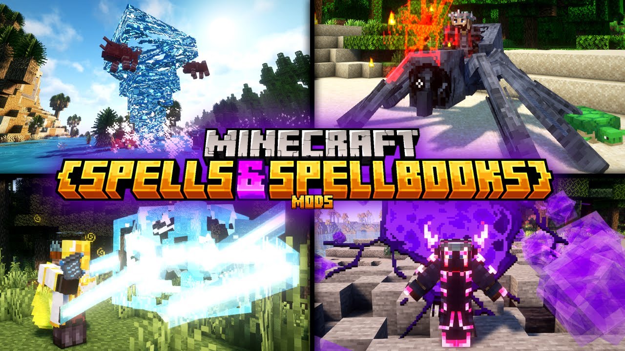 Top 20 Minecraft Iron's Spells 'n Spellbooks Mods ! (2025)