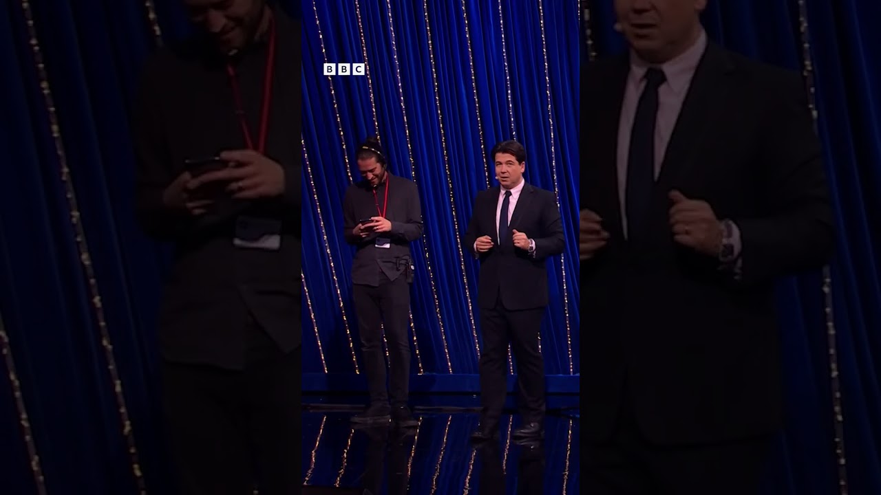 When the unexpected star of the show is... The tech guy 😂 #MichaelMcIntyre #BigShow #iPlayer