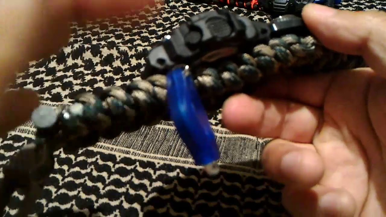REVISI&Oacute;N RELOJ RESISTENTE AL AGUA CON MANILLA DE PARACORD EN ESPA&Ntilde;OL