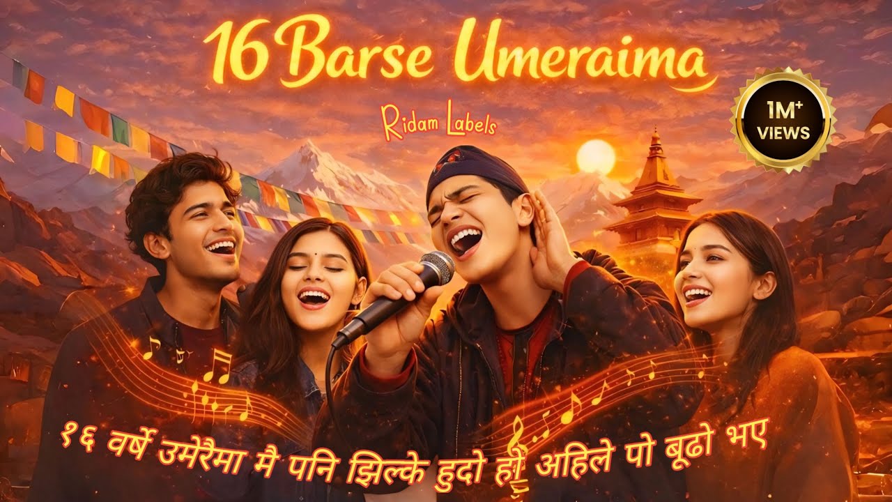 Sora Barse Umerai Ma  - Cover (१६ वर्षे उमेरैमा मै पनि झिल्के हुदो हो ) Ridam Labels 