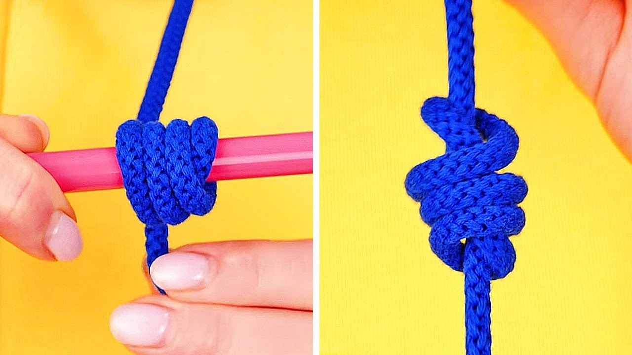 MÁS DE 30 TRUCOS CON CUERDAS Y NUDOS PARA TODA OCASIÓN