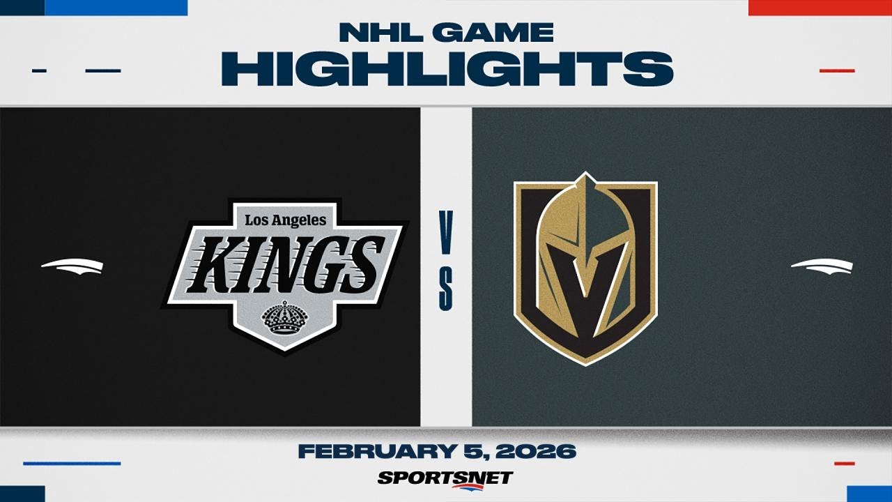 NHL Highlights | Kings vs. Golden Knights - February 5, 2026