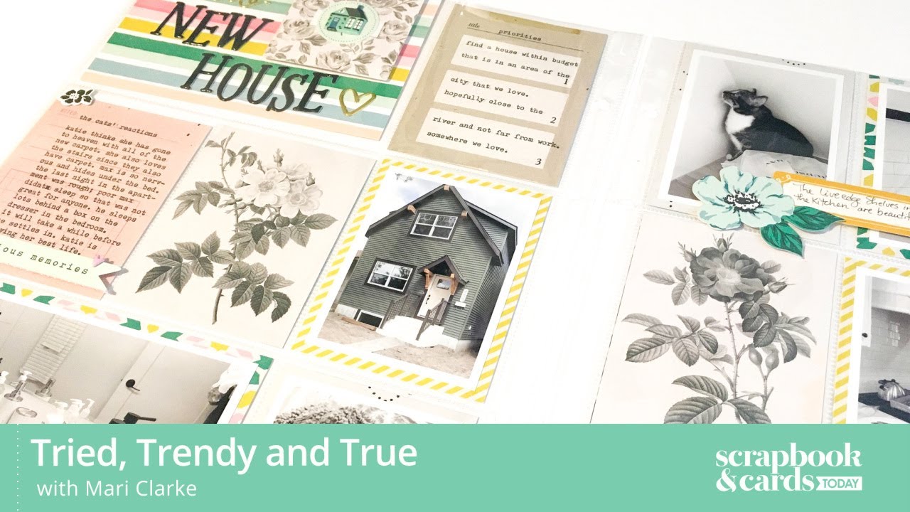 Tried, Trendy & True Episode #8: Pocket Page Scrapbooking