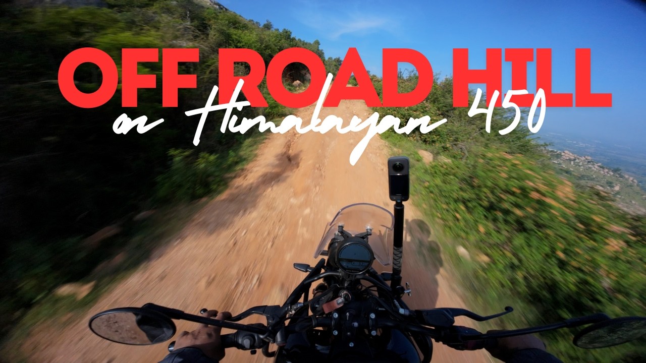 Kailasagiri the BEST Off Road Trail Near Bangalore | Himlayan 450 Off road