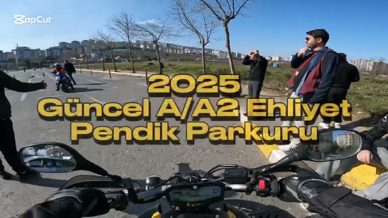 Pendik Motosiklet A / A2 Ehliyet Parkuru 2025