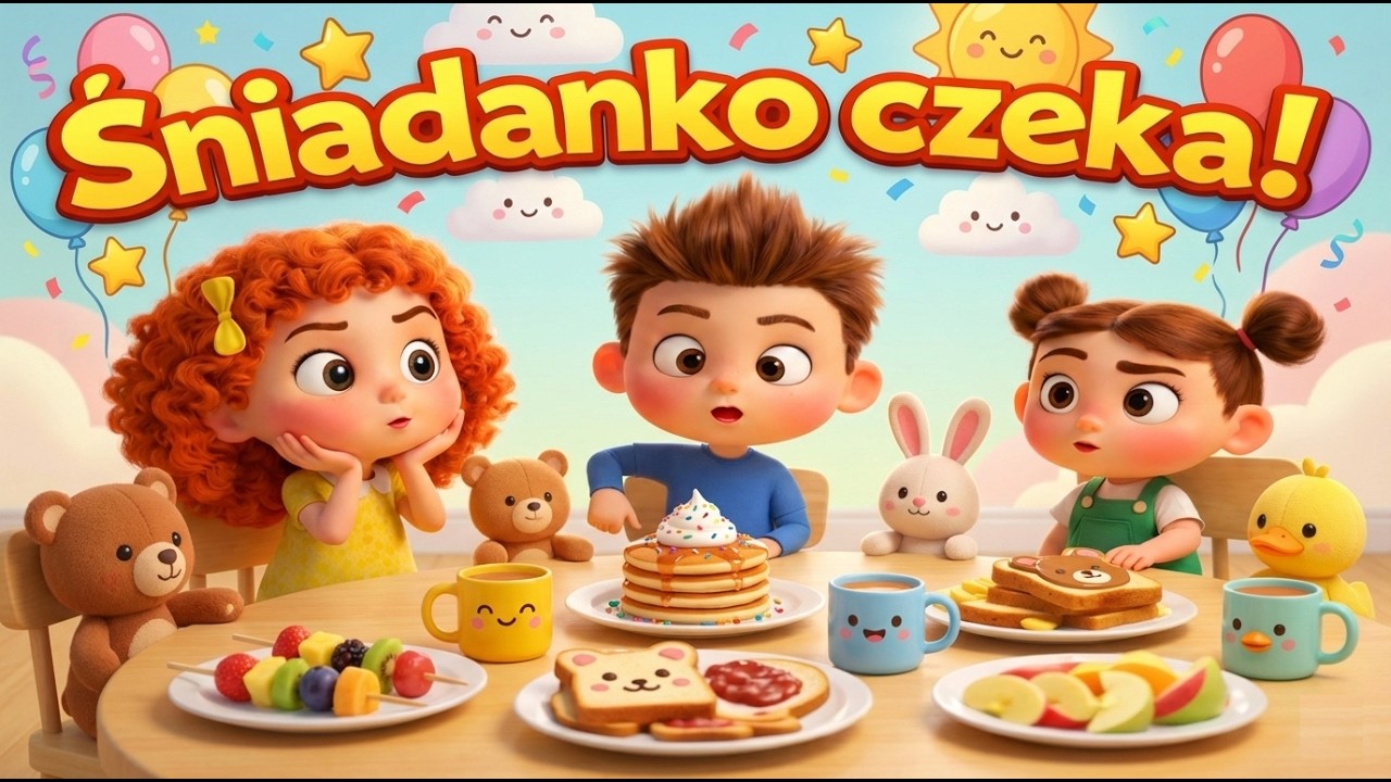 ,,Śniadanko czeka mniam, mniam, mniam