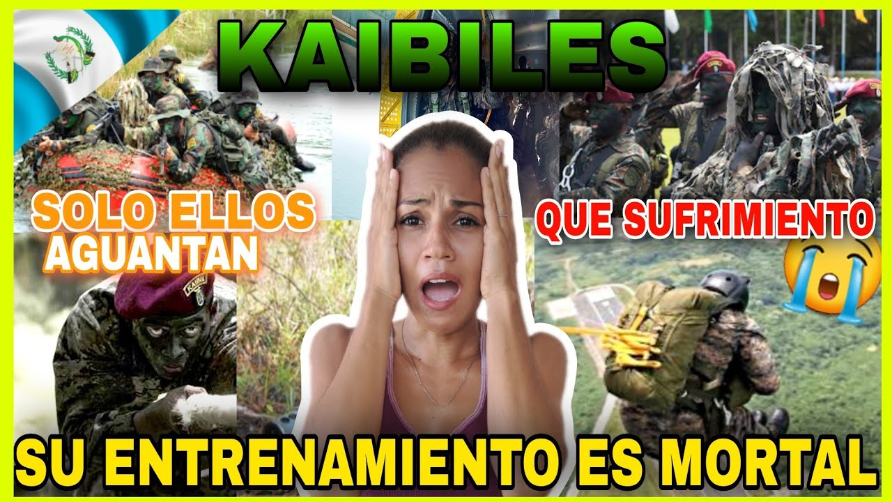 ¡ENTRENAMIENTO DE LOS🪖 SOLDADOS KAIBILES,Guatemala🇬🇹 2023!😱No puedo con tanto sufrimiento😭!#reaction