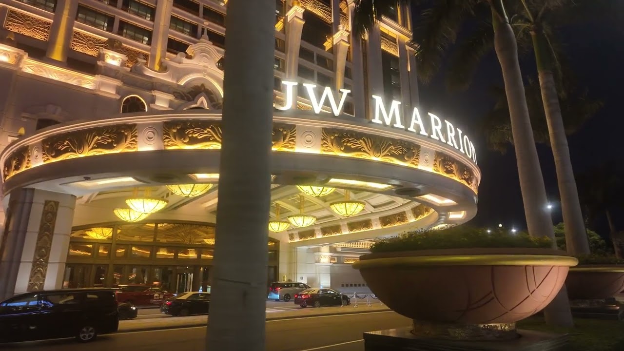 マカオ・コタイ｜JWマリオットホテル マカオ周辺をお散歩 | Macau Cotai｜Stroll around JW Marriott Hotel Macau