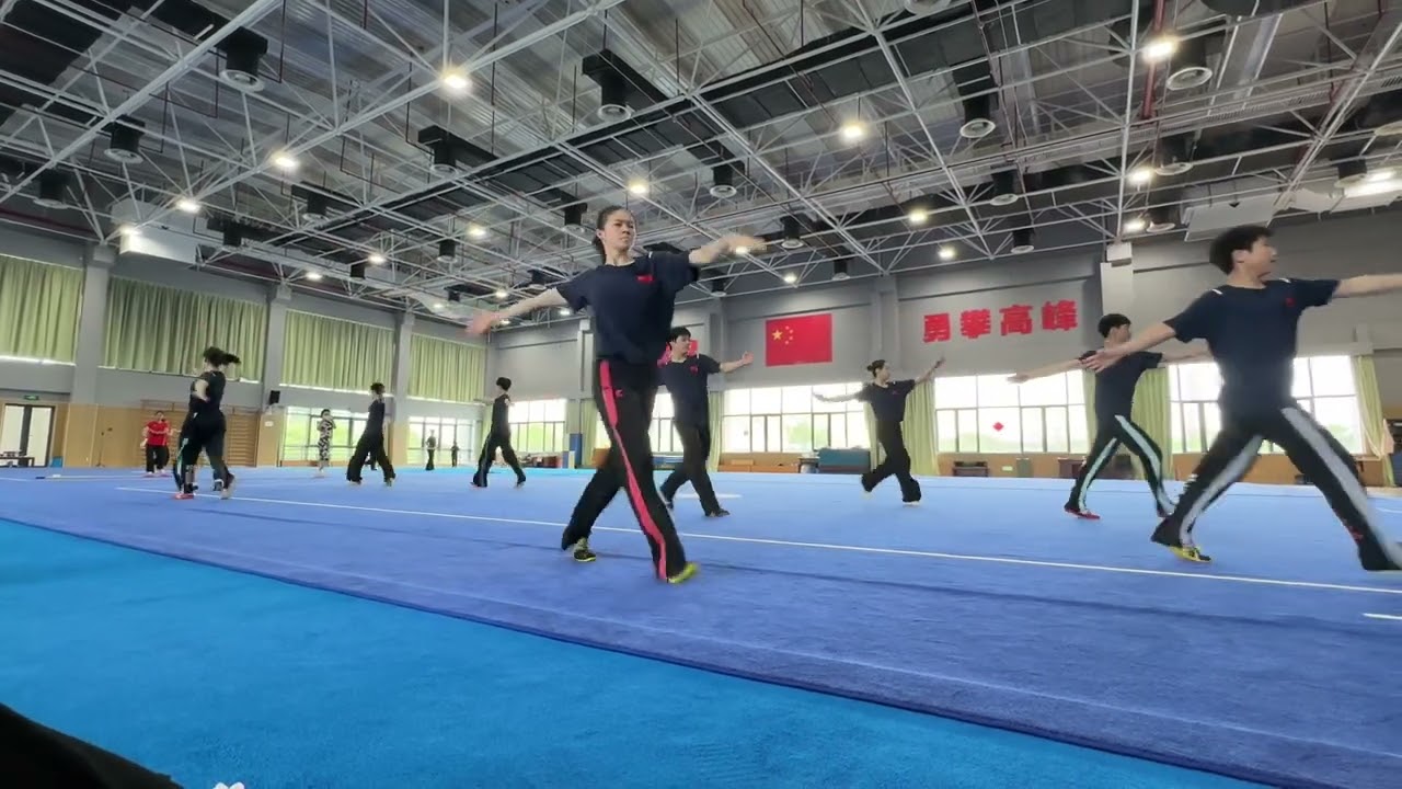 Basics training routine in China