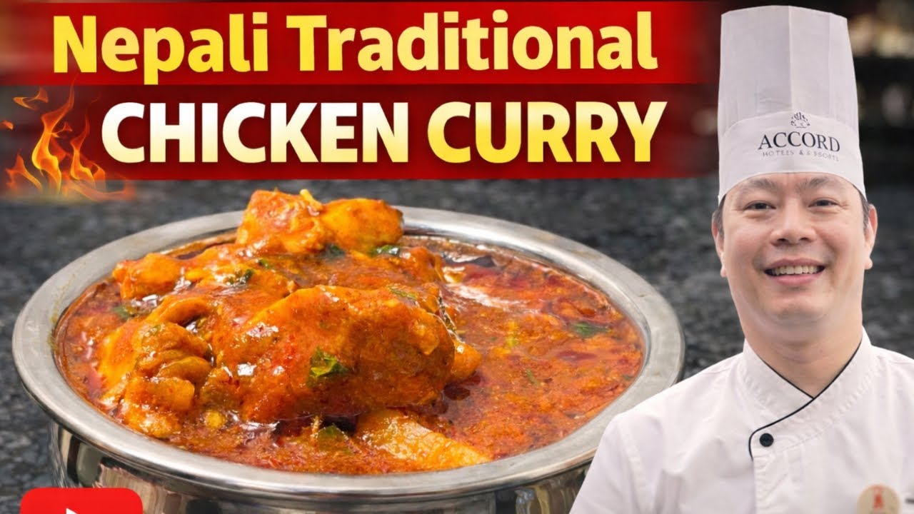 How to Make Nepali Chicken Curry | Traditional Nepali Style Chicken Curry