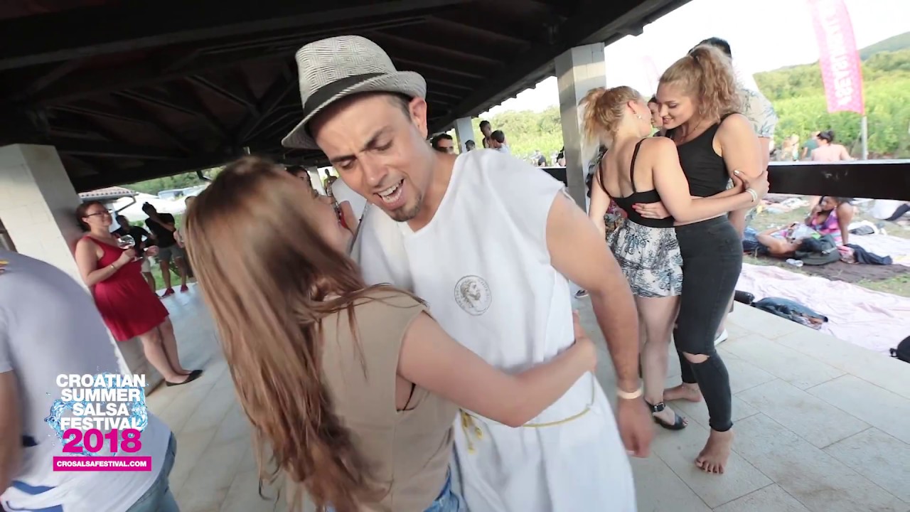 Julian Esteban & Laurène dancing in Rovinj @Croatian Summer Salsa Festival 2018