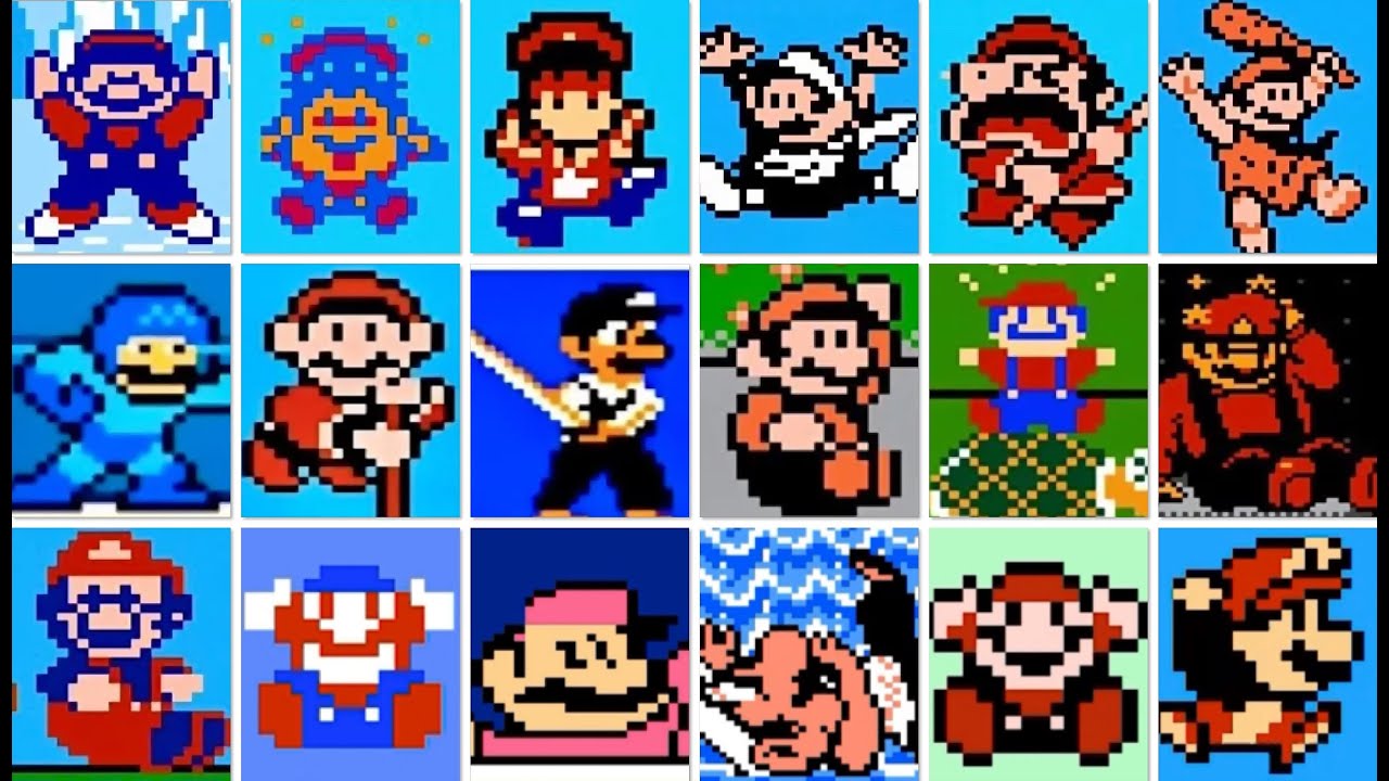 Tons of Super Mario Bootlegs & Hacks Game Over Screens