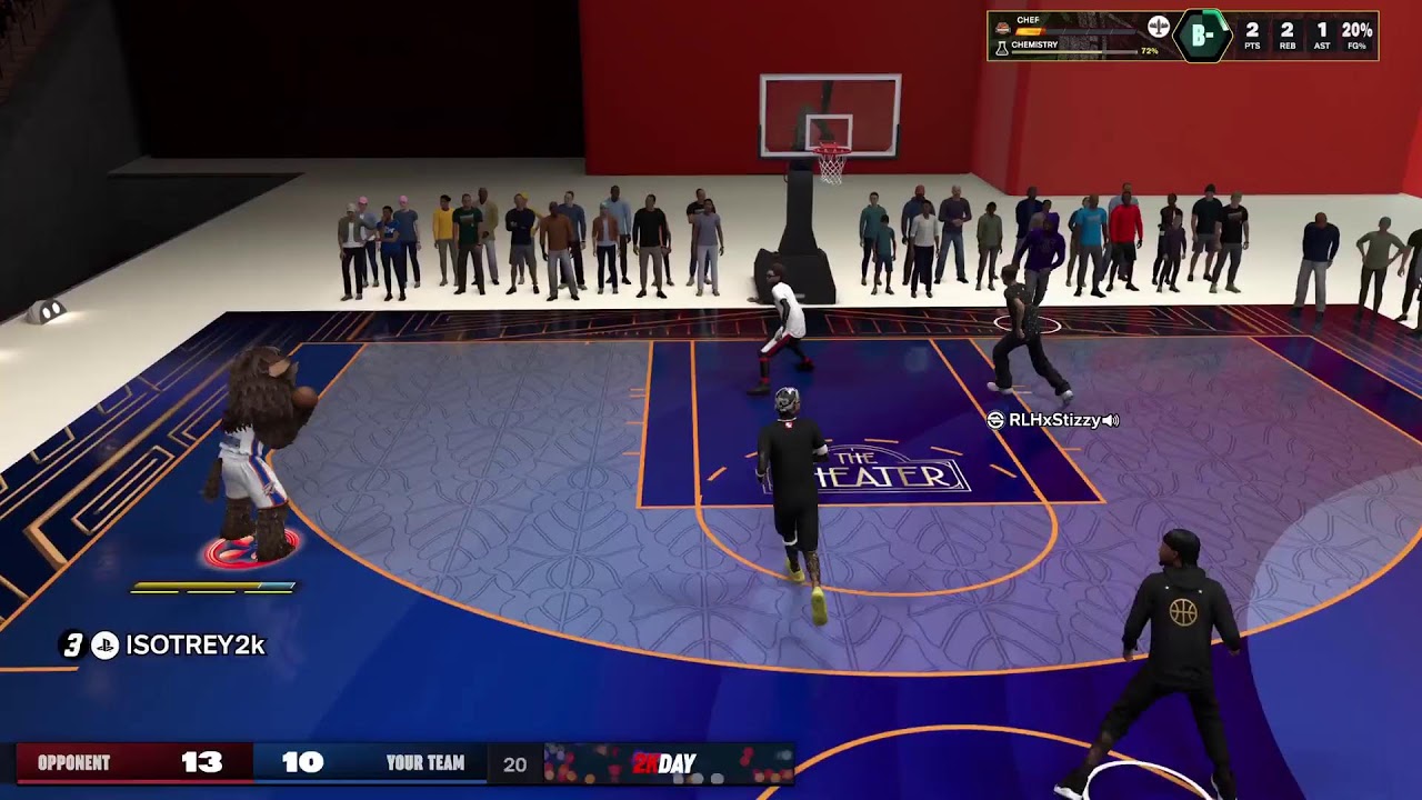THEATER 3S ON NBA2K26 

#fyp #nba nba2k #2k26 #2kcommunity