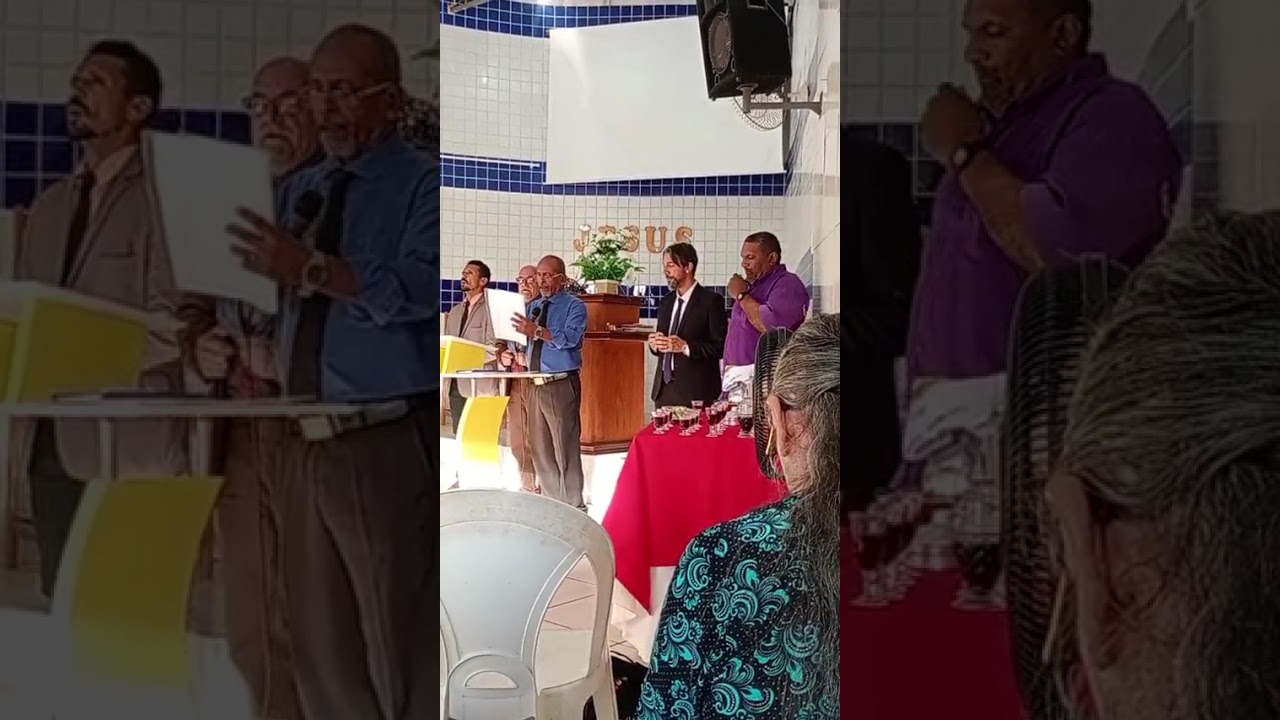 O grupo de varões adorando ao senhor 🙏