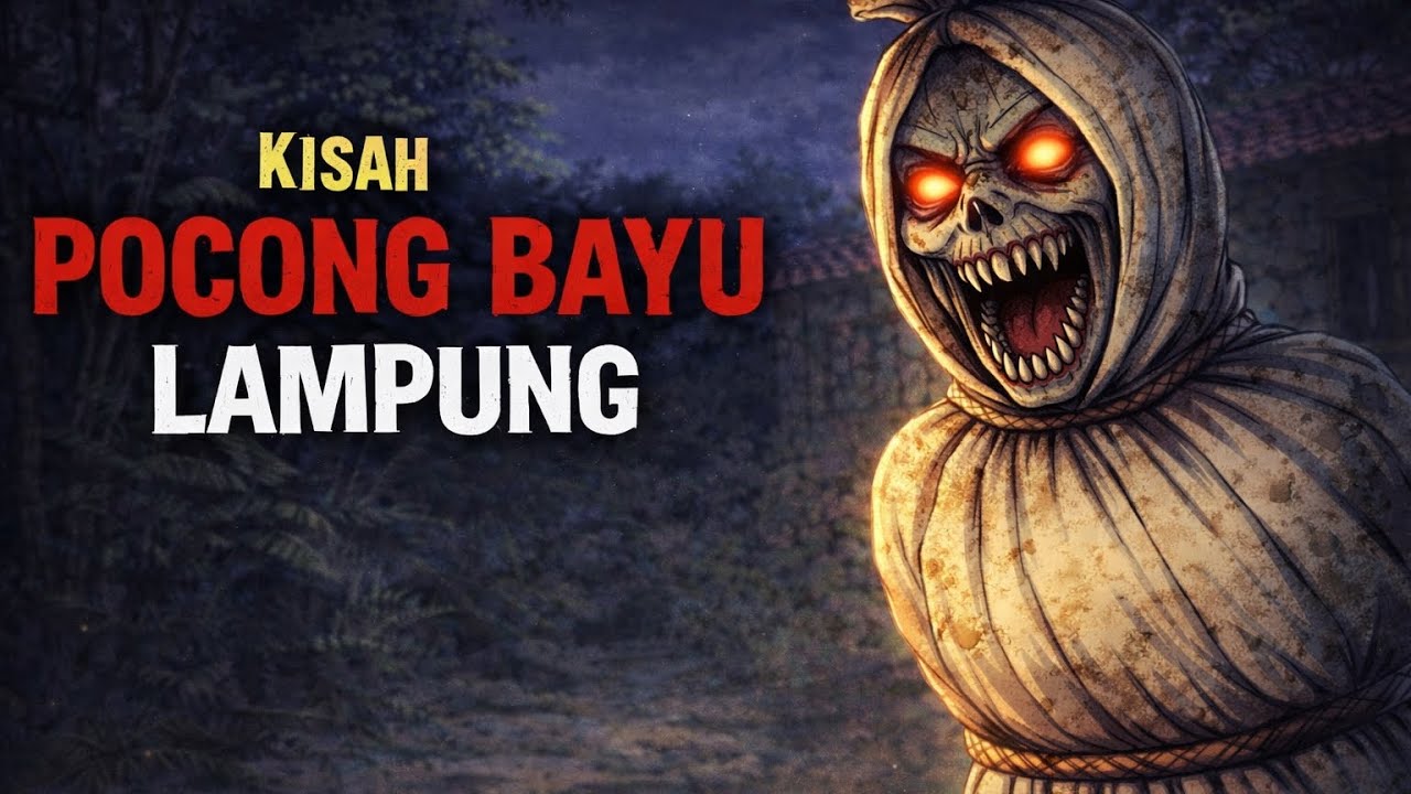 ANIMASI HOROR - Pocong Bayu Lampung Terungkap! Teror Pocong Desa Way Berulu Lampung