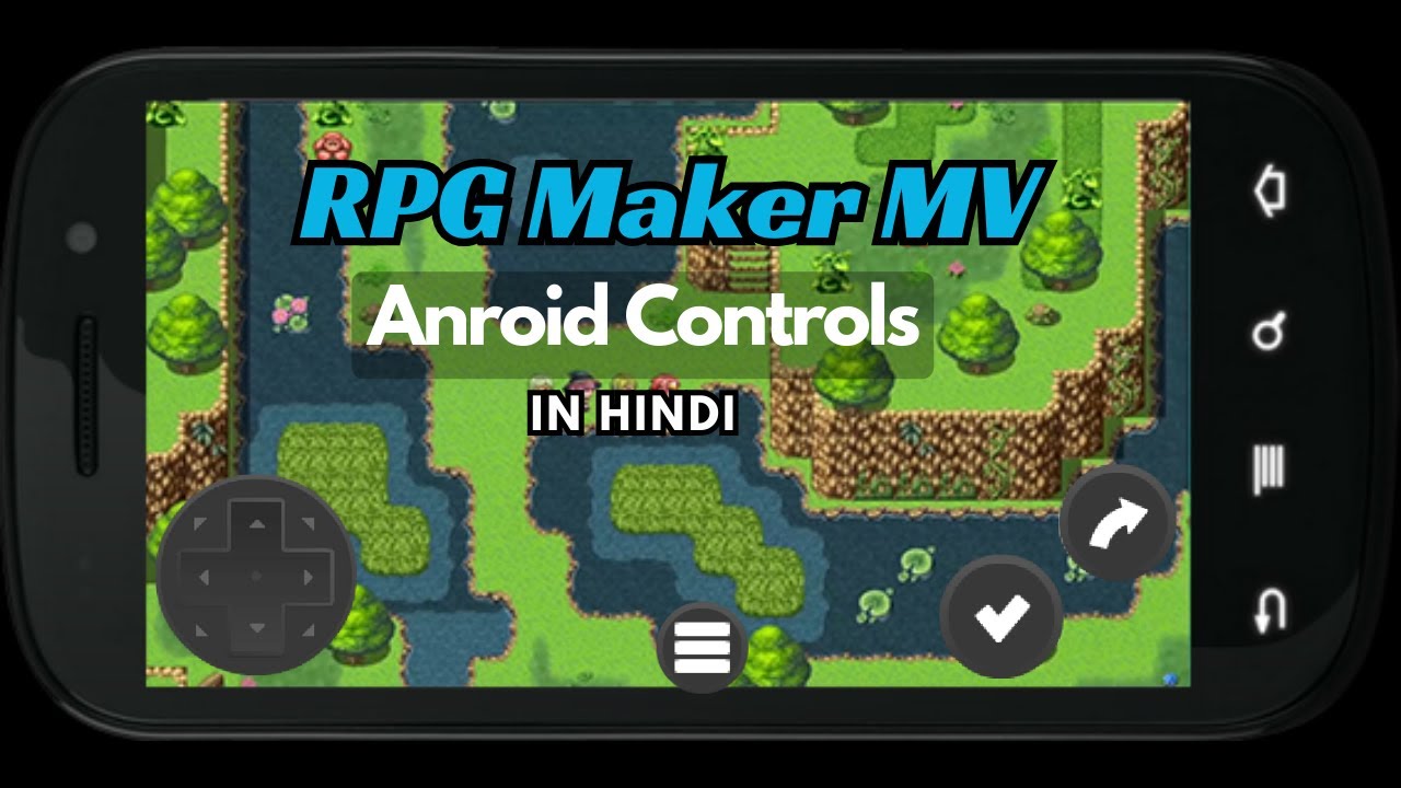 How To Make Controls For Android Games - Rpg Maker MV - The Easy Way - Plugins