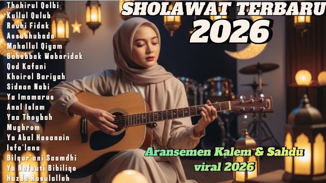 SHOLAWAT IDUL FITRI 2026 🕌 FULL ALBUM MERDU PENENANG HATI | TAKBIR LEBARAN TERINDAH