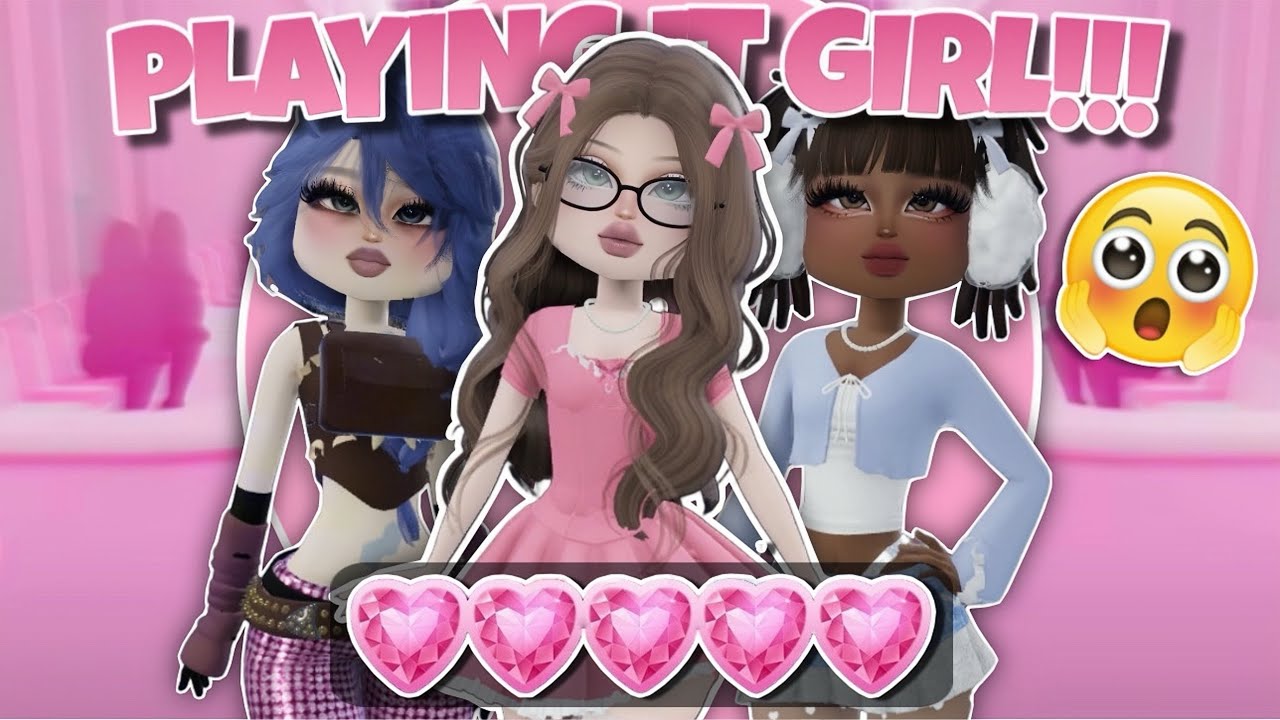 Одевайся так, чтобы произвести впечатление *GLAMOUR ELITE* Играя в IT GIRL!! (ROBLOX)
