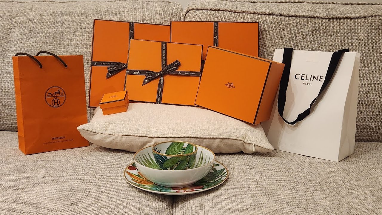 Hermes and celine unboxings and reveals!