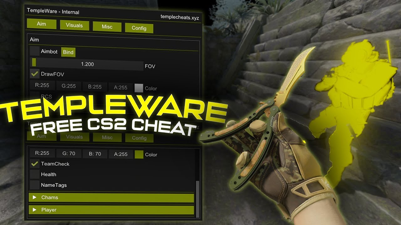 TempleWare FREE CS2 Cheat // Legit, ESP (Undetected 2025) + Download