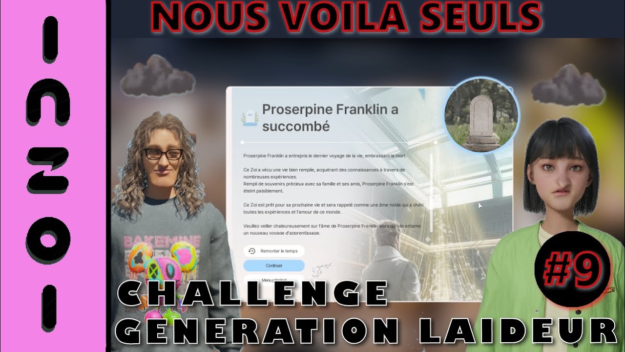 D&eacute;j&agrave; seuls/INZOI/ challenge g&eacute;n&eacute;ration laideur &eacute;pisode 9