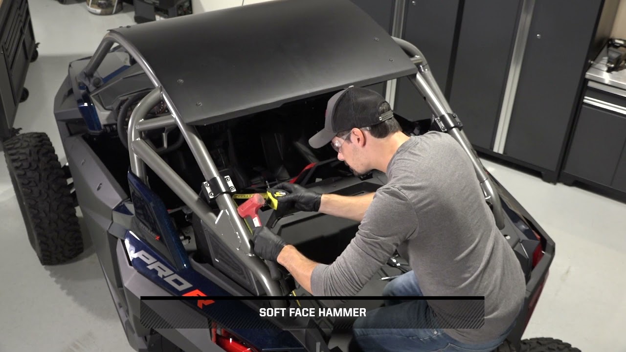 RZR Pro R Spare Tire Rack Installation | Polaris RZR