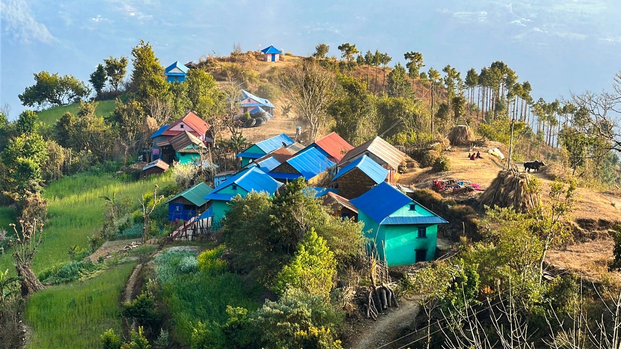 Exploring a Remote Mountain Village in Nepal | Simple Living, Pure Beauty | Village Nepal Life