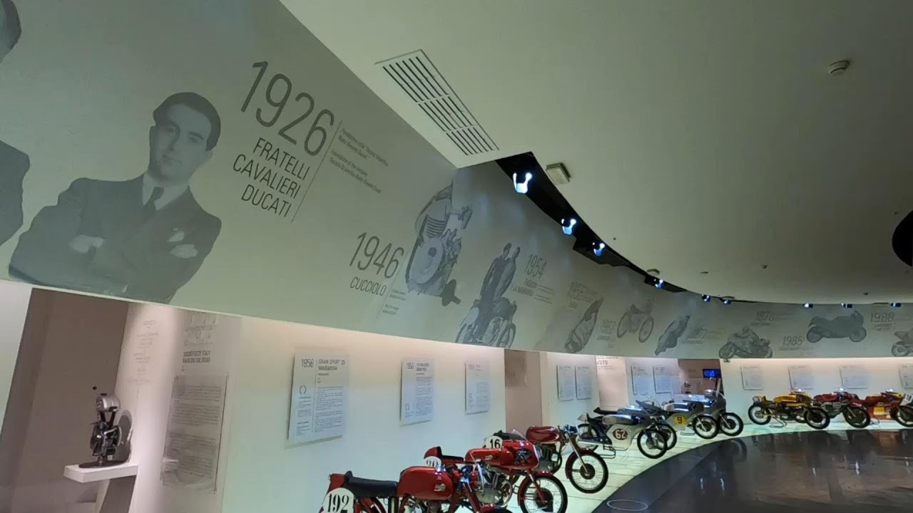 Trip to Bologna to the Ducati Museum