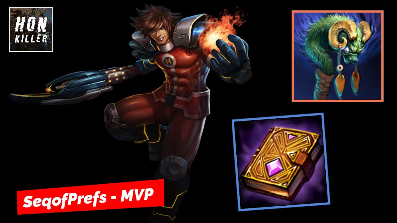 HoN Pyromancer KULDRA'S SHEEPSTICK with GRIMOIRE OF POWER - MVP