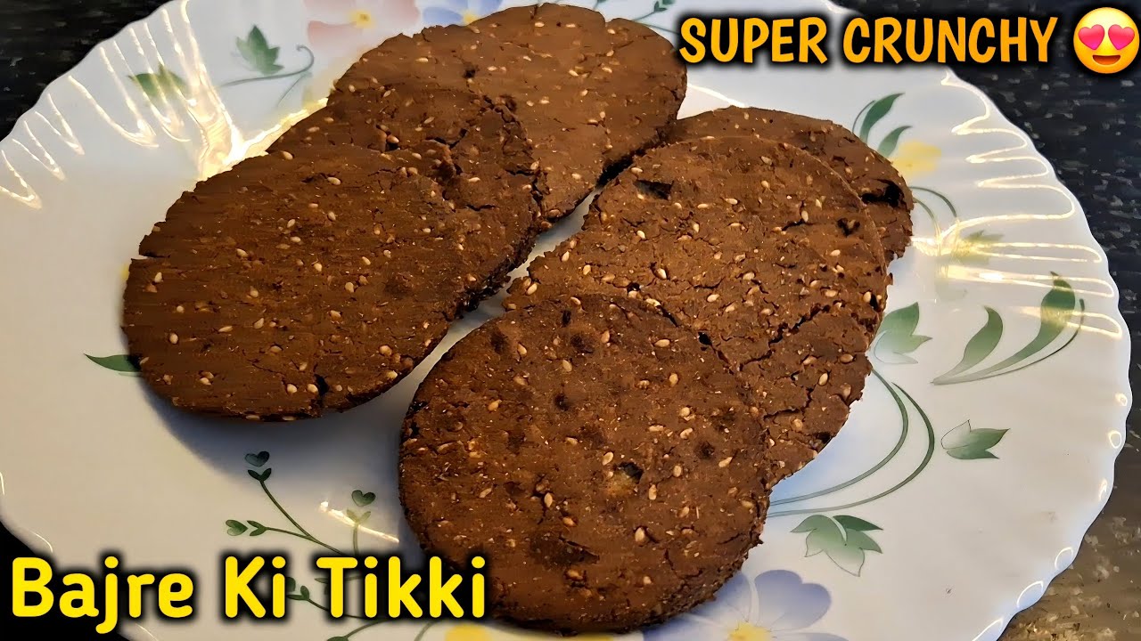 Bajre Ki Tikki 😍 | Winter Special Healthy Snack | Crispy Millet Cutlet Recipe