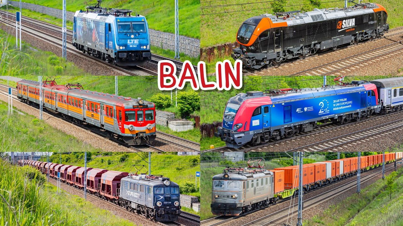 Pociągi w Balinie | Maj 2025