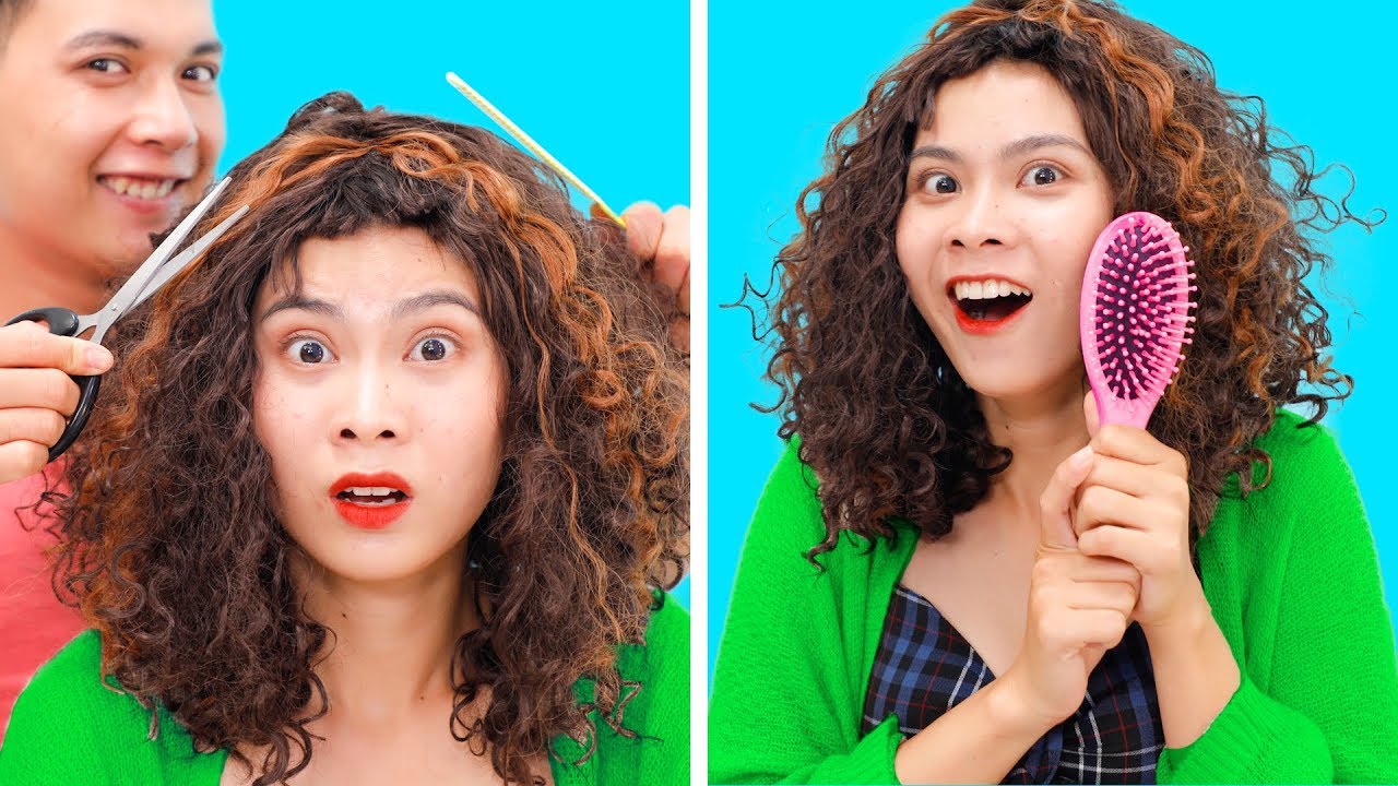 Probl&egrave;mes Amusants Avec Des Cheveux Fris&eacute;s - La Lutte Des Filles Aux Cheveux Boucl&eacute;s