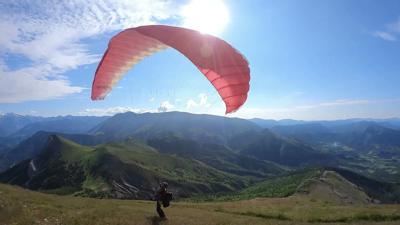 Marche & Vol Pic de Couard 1989 m  Alpes-de-Haute-Provence