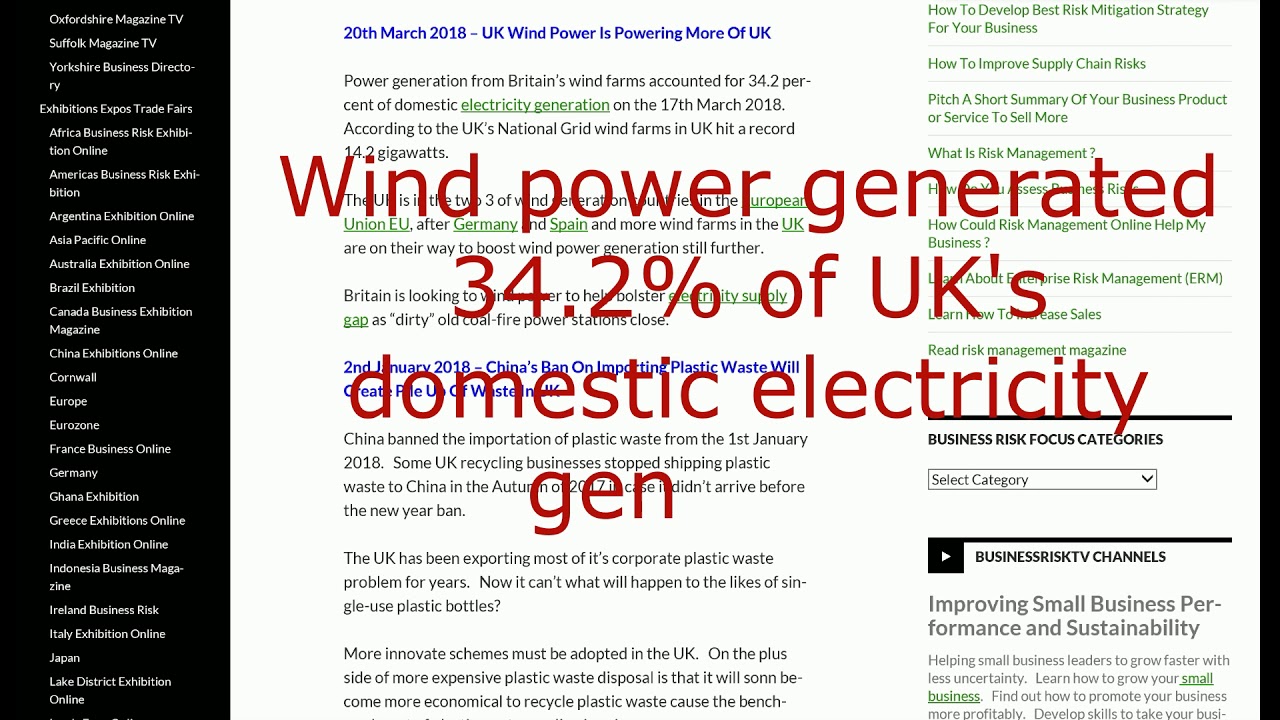 How is the UK managing energy supply risks
