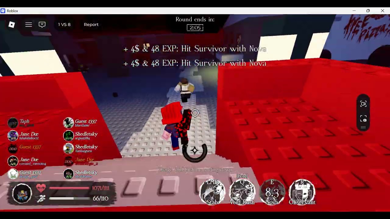 [day 1.9] playing forsaken sandbox