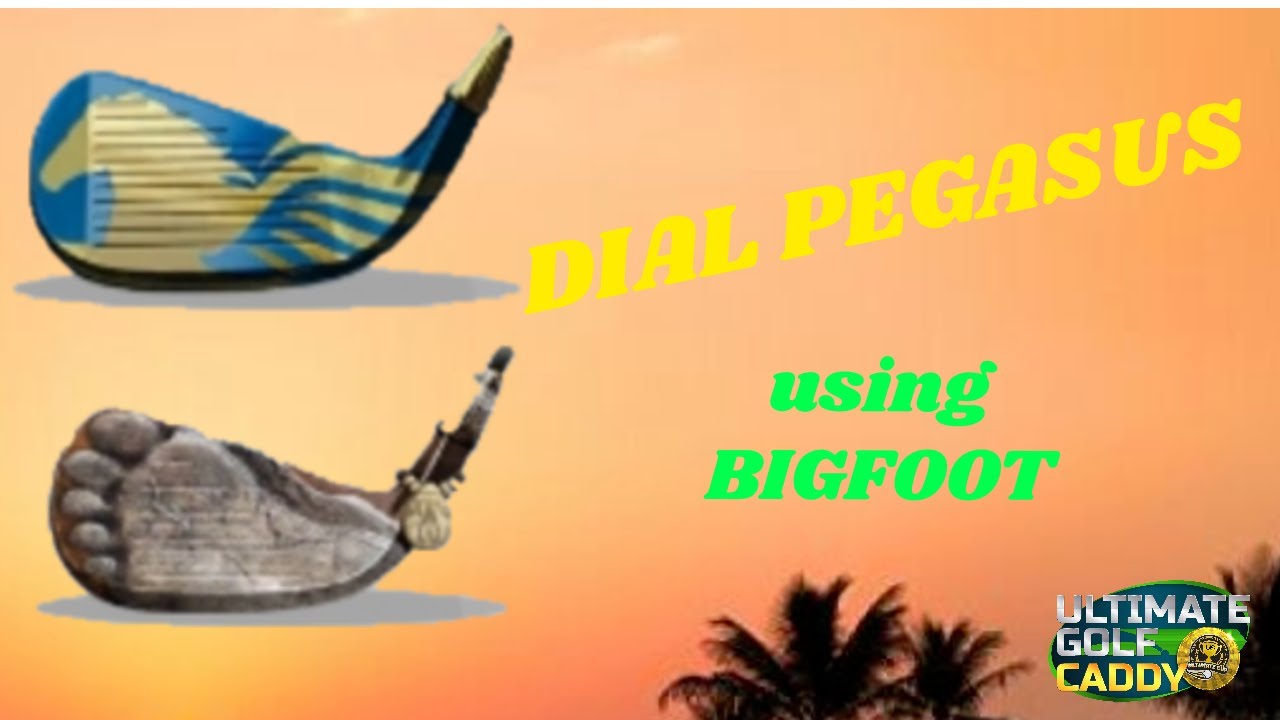 Ultimate Golf Caddy - Dialling the PEGASUS with BIGFOOT!