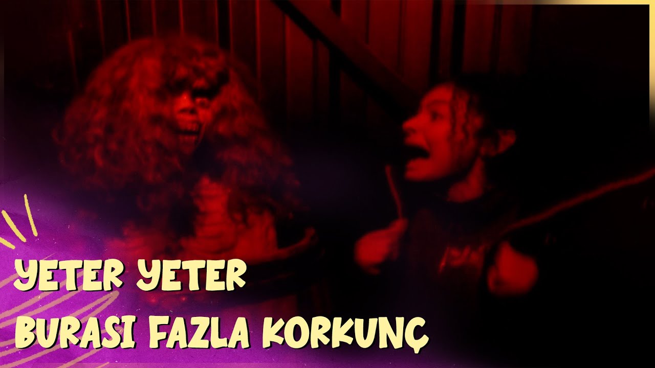 Kıvılcım korku tünelinde mahsur kaldı | Kıvılcım