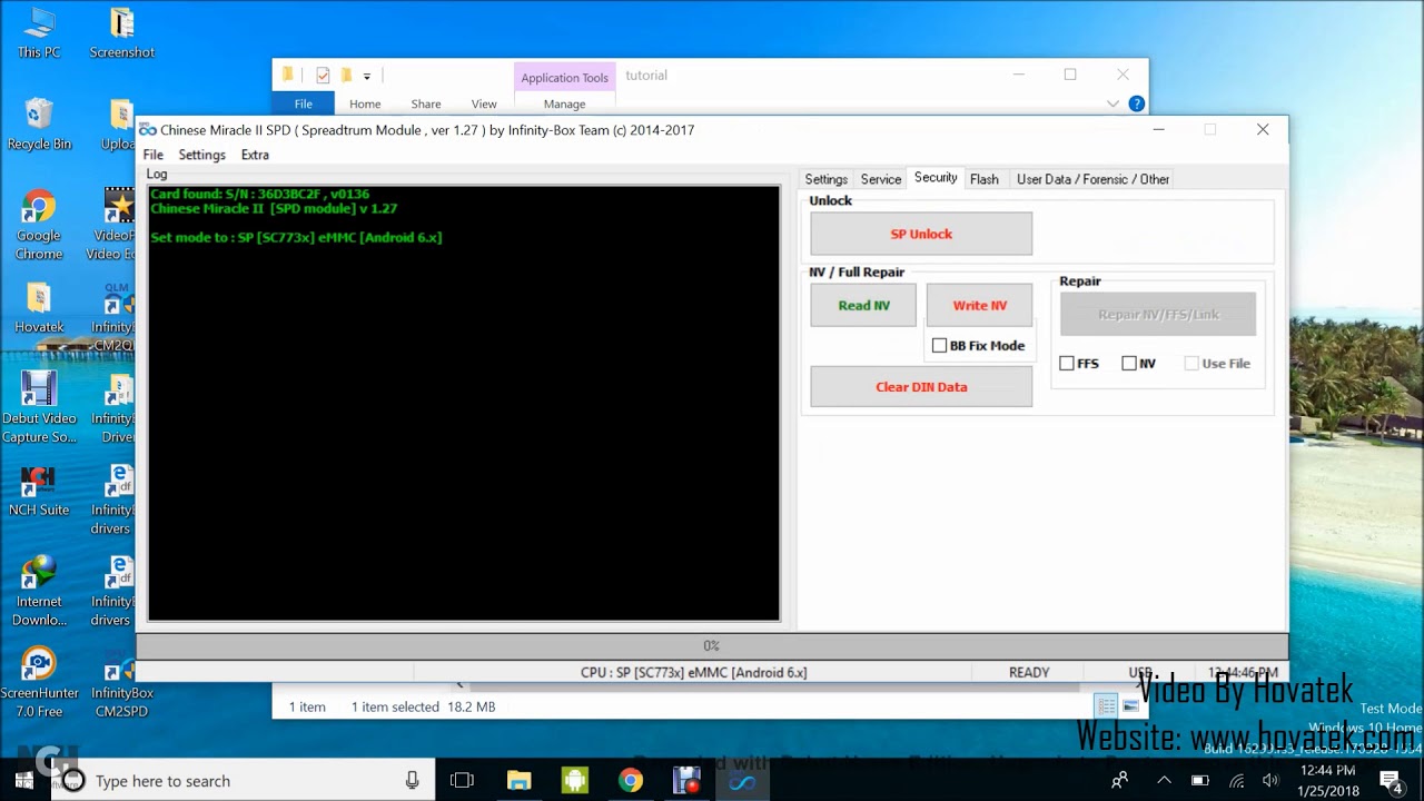 How to use Infinity CM2 SPD to bypass FRP on Spreadtrum