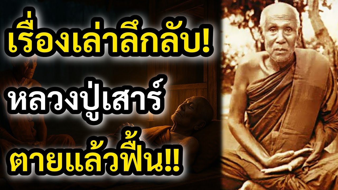 หลวงปู่เสาร์ตาย 7 วันแล้วฟื้น… สิ่งที่ท่านเล่ามา ทำทั้งวัดตัวสั่น!