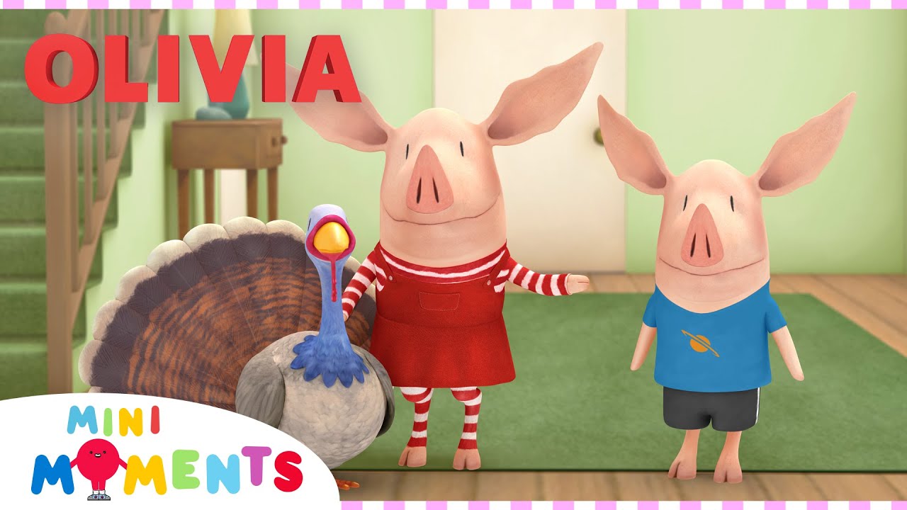 Olivia Talks Turkey! 🦃 | Olivia the Pig | 1Hour of Full Episodes | Mini Moments