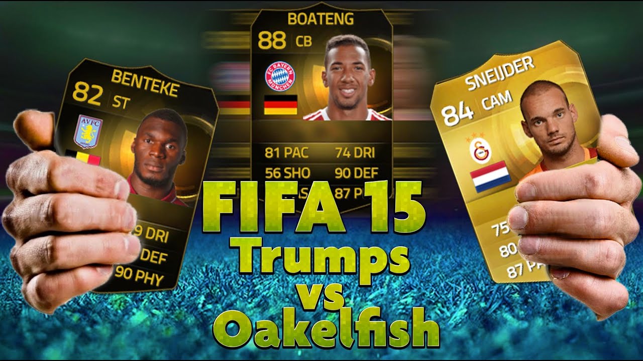 FIFA 15! TRUMPS VS OAKELFISH!! 88 IF BOATENG ON THE LINE!