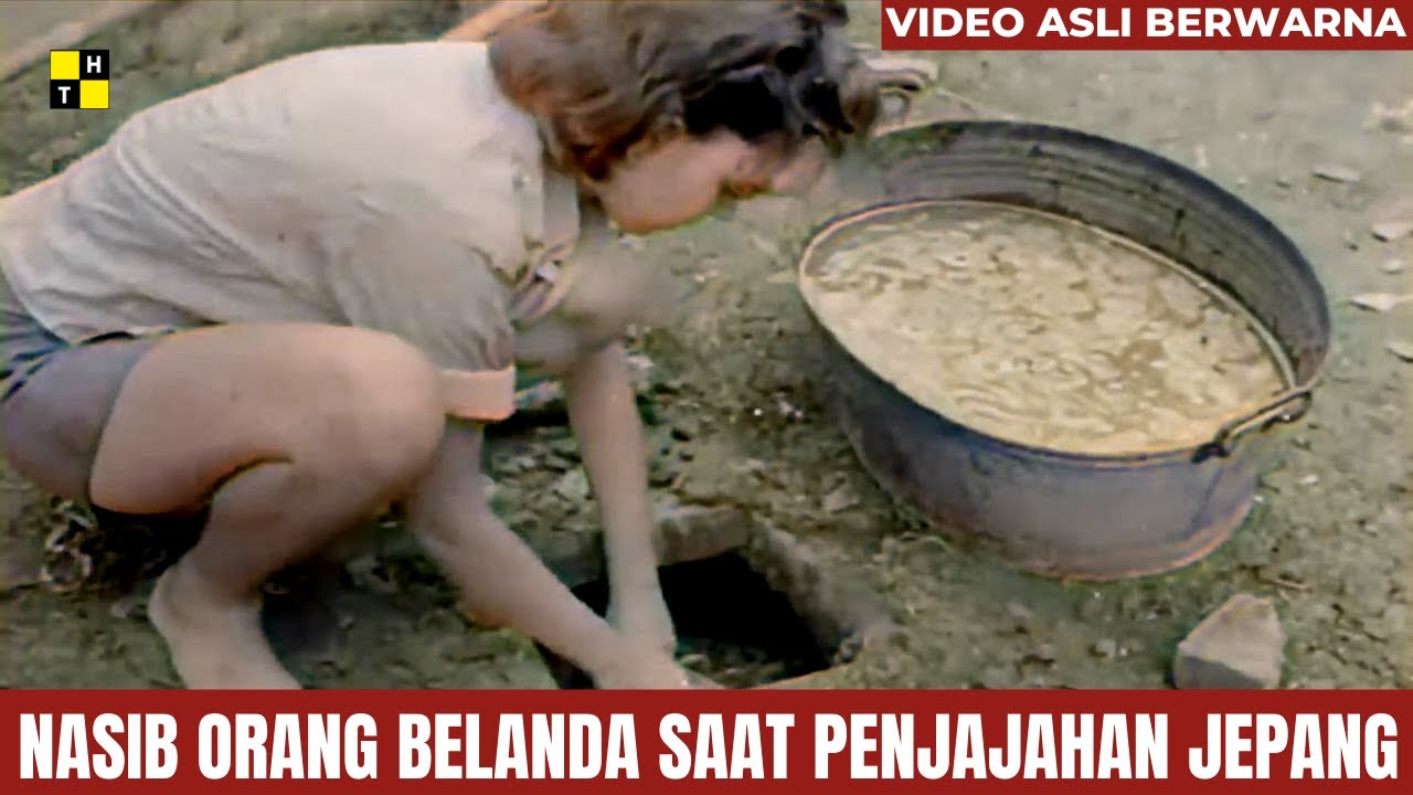🇳🇱 VIDEO ASLI KAMP CIDENG: NASIB ORANG BELANDA SAAT PENJAJAHAN JEPANG (1945)