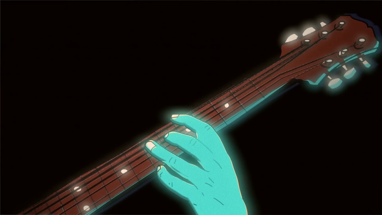 Slow Blues/Rock Guitar backingtrack in A tempo 100