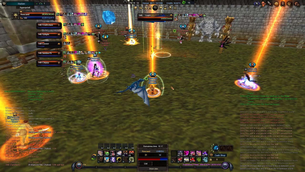 4Story - Leyas Knight's PusheeR vs France PART 2