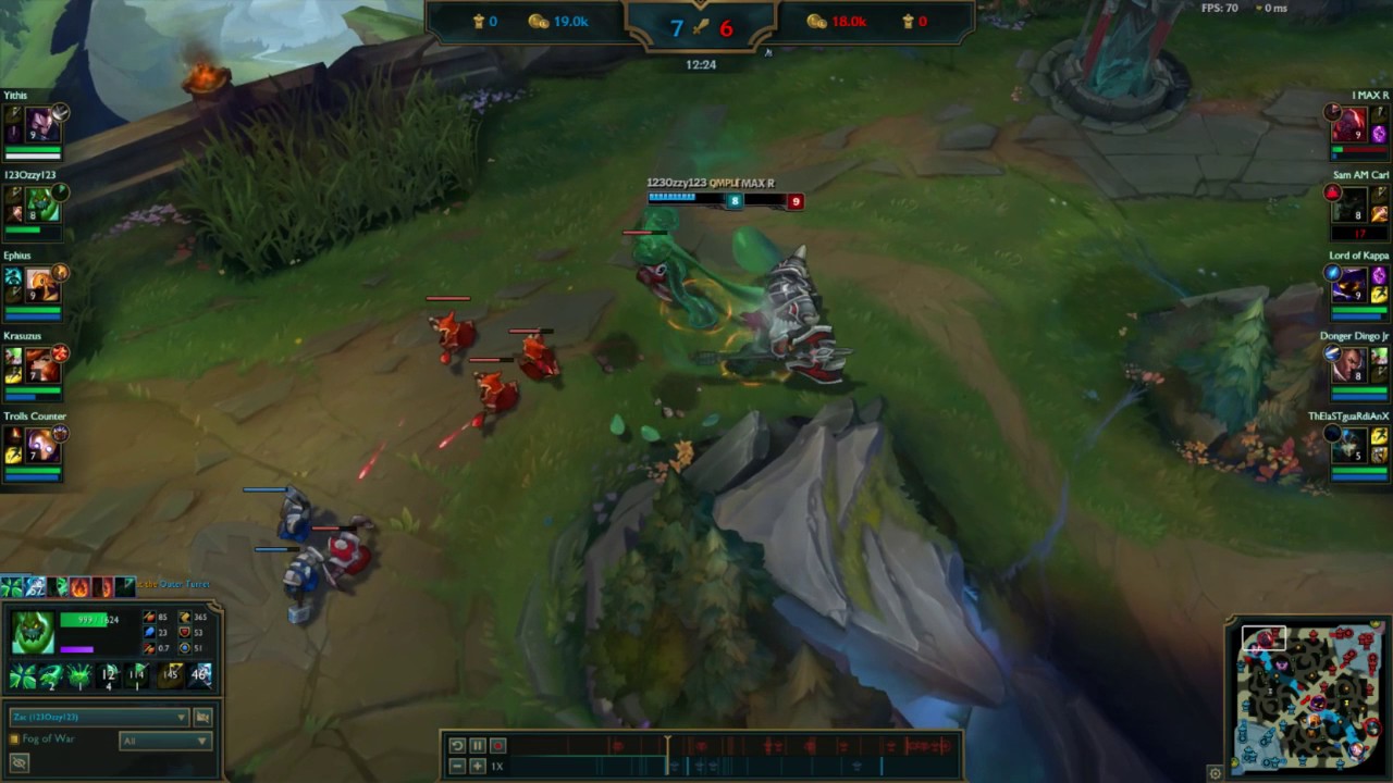 HOW CHALLENGER ZAC GANKS