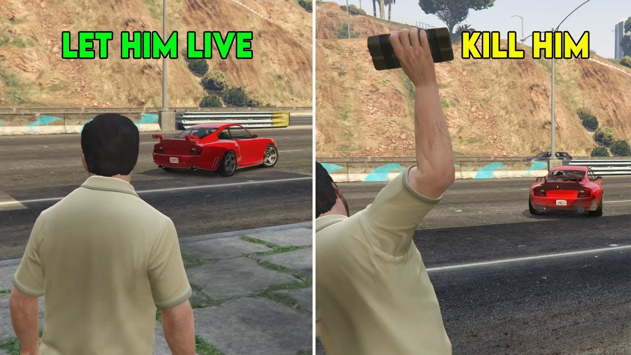 What Happens If You Kill Dr. Isiah Friedlander Or Let Him Go ? - GTA 5